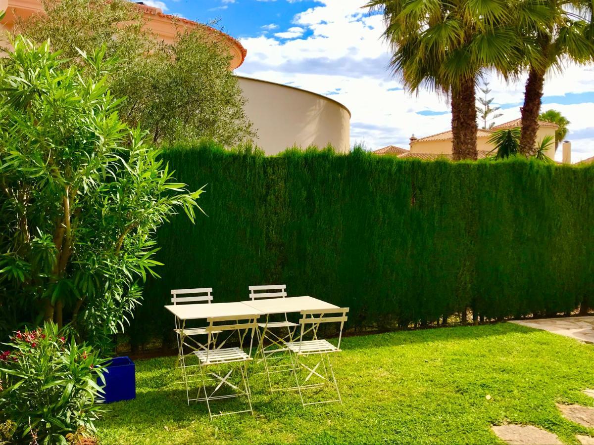 Villa Con Jardin En Oliva Nova Golf A 100M De La Playa 外观 照片