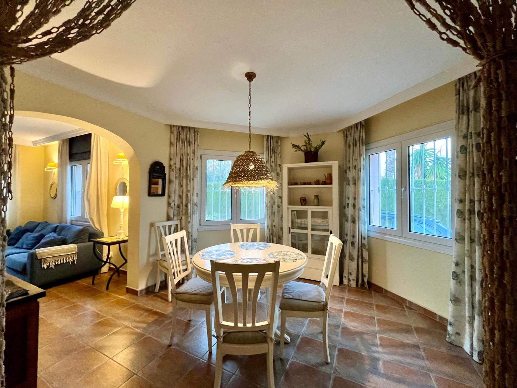 Villa Con Jardin En Oliva Nova Golf A 100M De La Playa 外观 照片